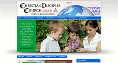 Desktop Screenshot of christiandiscipleschurch.org